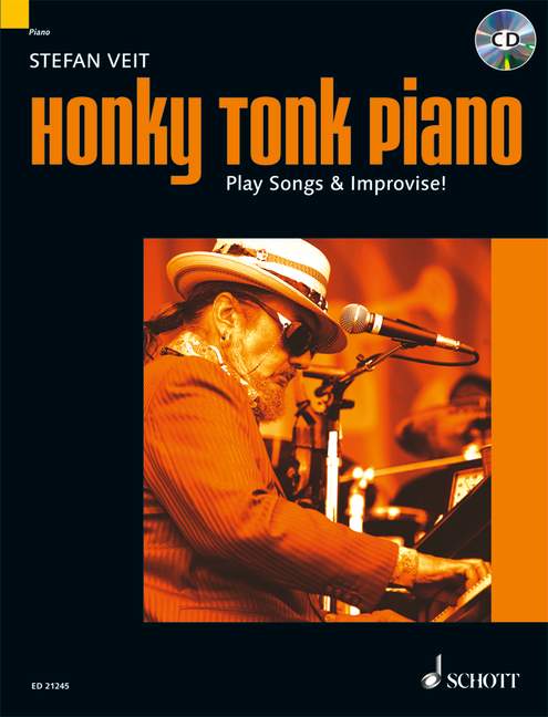 Vorderes Coverbild Honky Tonk Piano 
