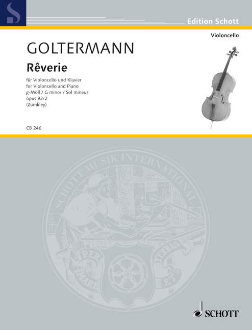 Vorderes Coverbild Rêverie g-Moll op. 92/2 