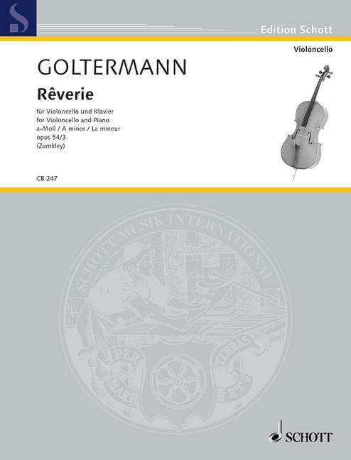 Vorderes Coverbild Rêverie a-Moll op. 54/3 