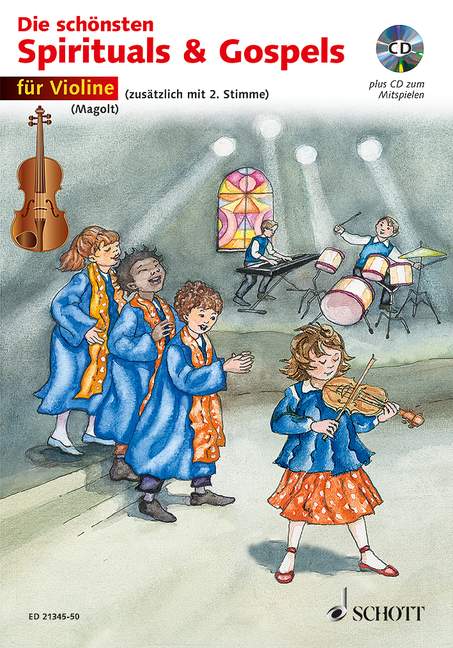 Vorderes Coverbild Die schönsten Spirituals & Gospels 