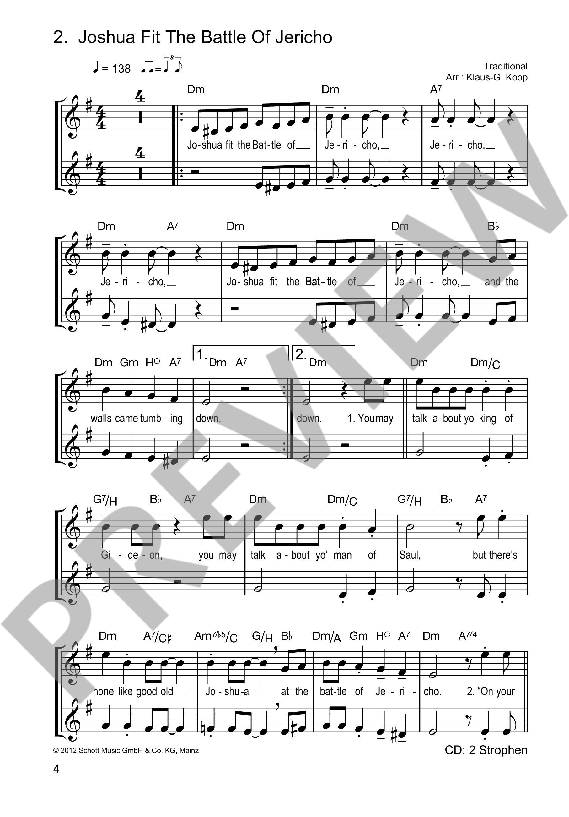 Anderes Coverbild Die schönsten Spirituals & Gospels 