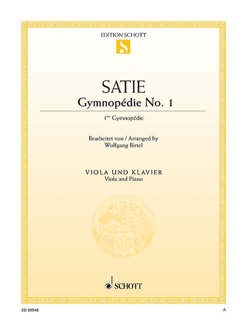 Vorderes Coverbild Gymnopédie Nr. 1 