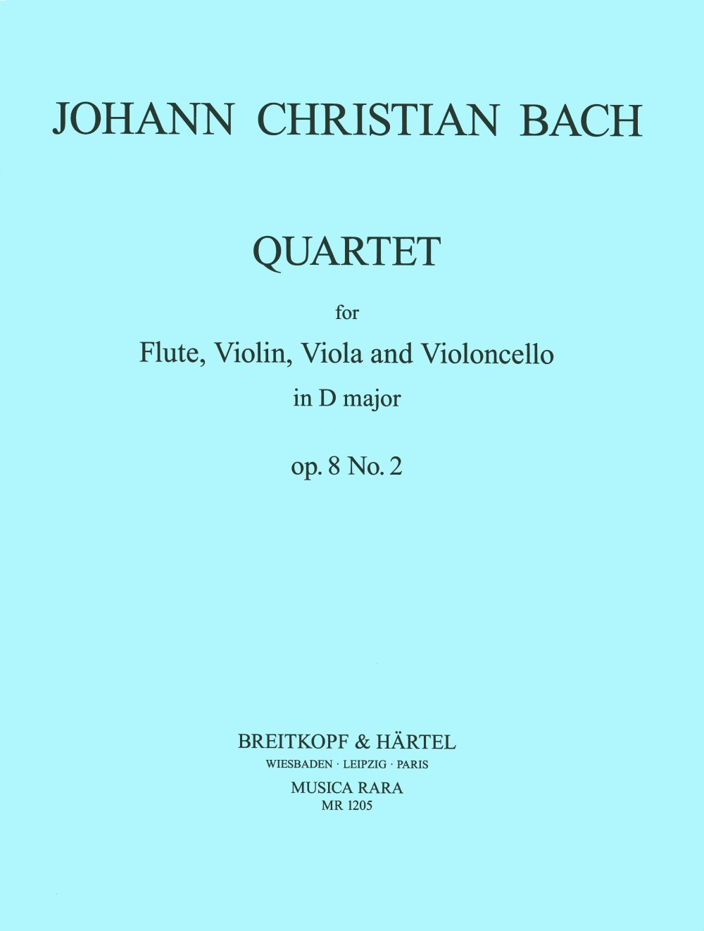 Vorderes Coverbild Quartett in D op. 8 Nr. 2
