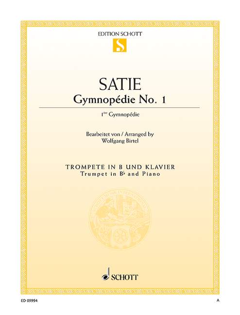 Vorderes Coverbild Gymnopédie No. 1 