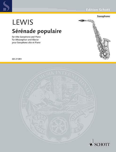 Vorderes Coverbild Sérénade populaire 