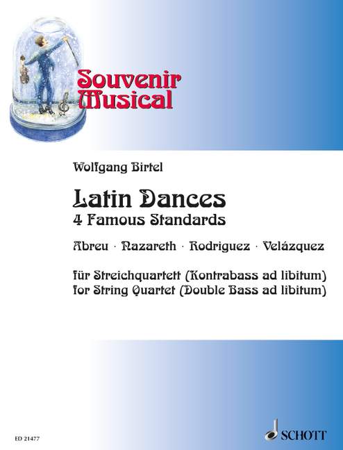 Vorderes Coverbild Latin Dances Heft 12