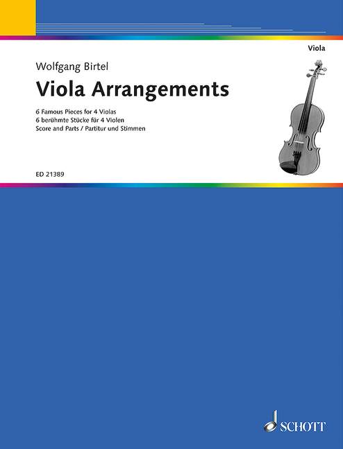 Vorderes Coverbild Viola Arrangements 