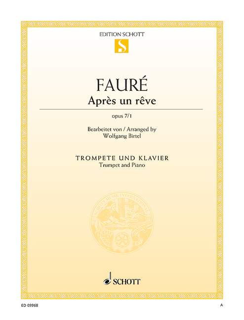 Vorderes Coverbild Après un rêve op. 7/1 
