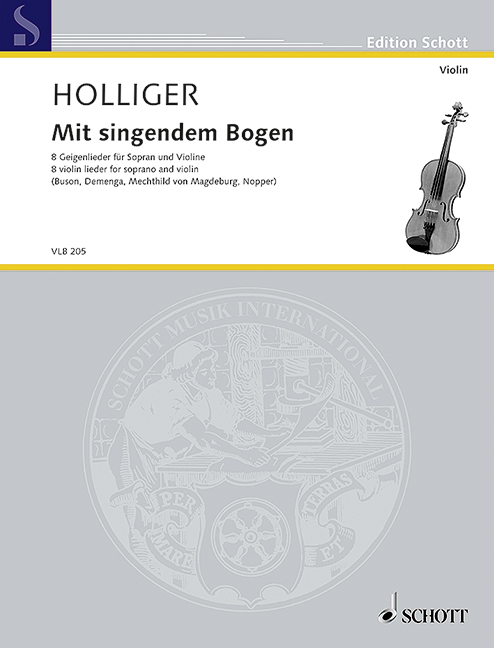 Vorderes Coverbild Mit singendem Bogen 
