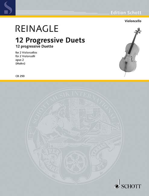 Vorderes Coverbild 12 progressive Duette op. 2 