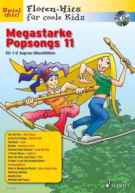 Vorderes Coverbild Megastarke Popsongs Band 11