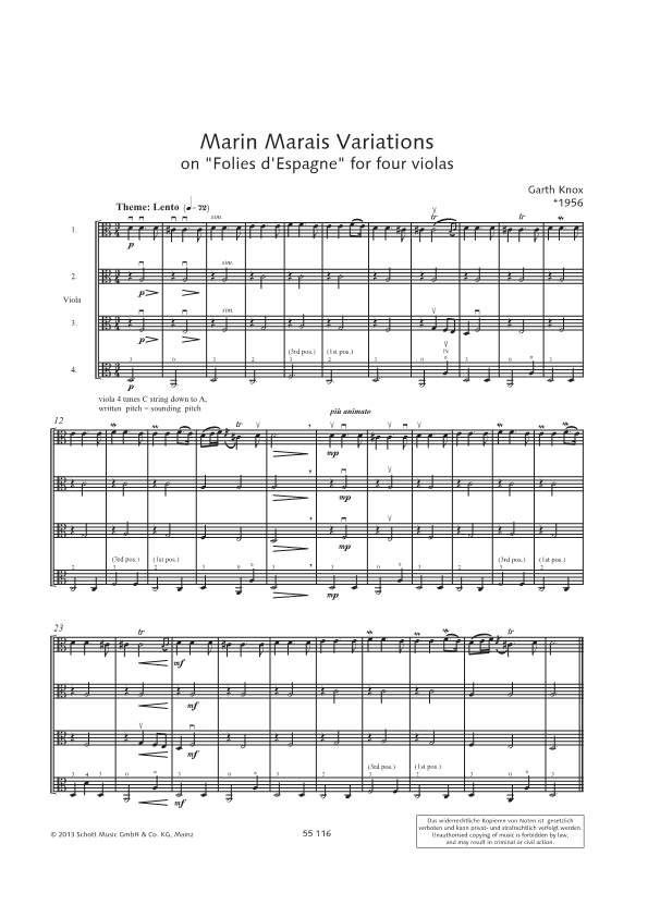Anderes Coverbild Marin Marais Variations 