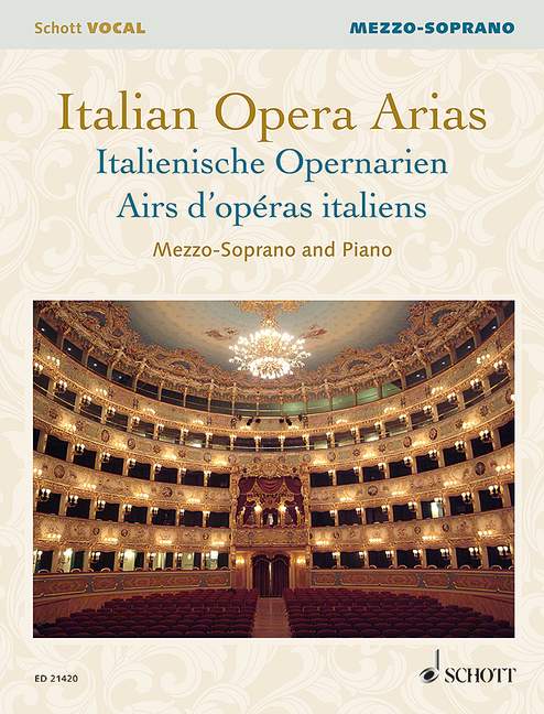 Vorderes Coverbild Italienische Opernarien 