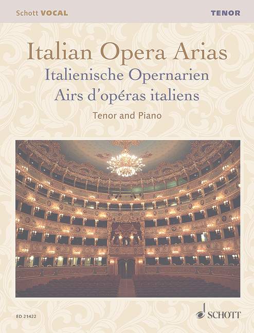 Vorderes Coverbild Italienische Opernarien 