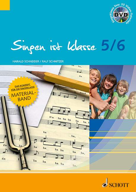 Vorderes Coverbild Singen ist klasse 5/6 