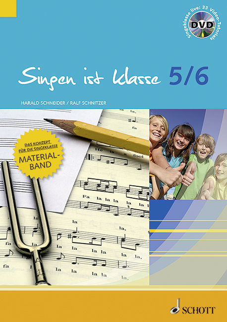 Vorderes Coverbild Singen ist klasse 5/6 - Paket 