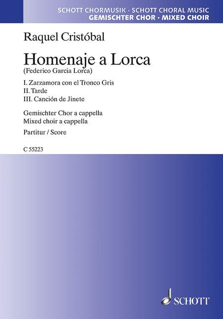 Vorderes Coverbild Homenaje a Lorca 