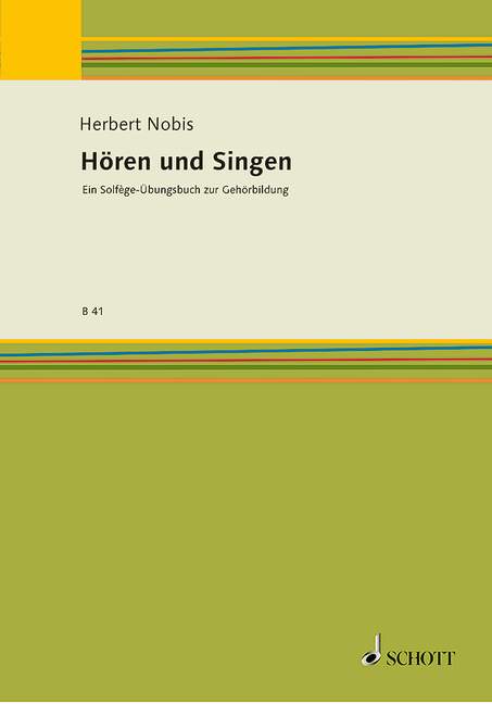 Vorderes Coverbild Hören und Singen 