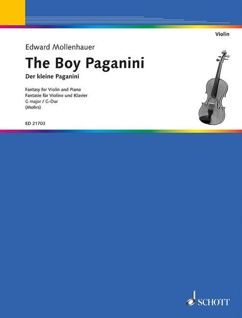 Vorderes Coverbild Der kleine Paganini 