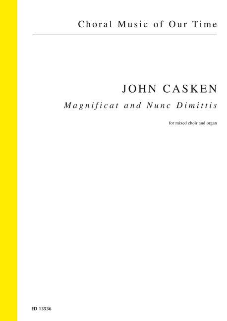 Vorderes Coverbild Magnificat and Nunc Dimittis 