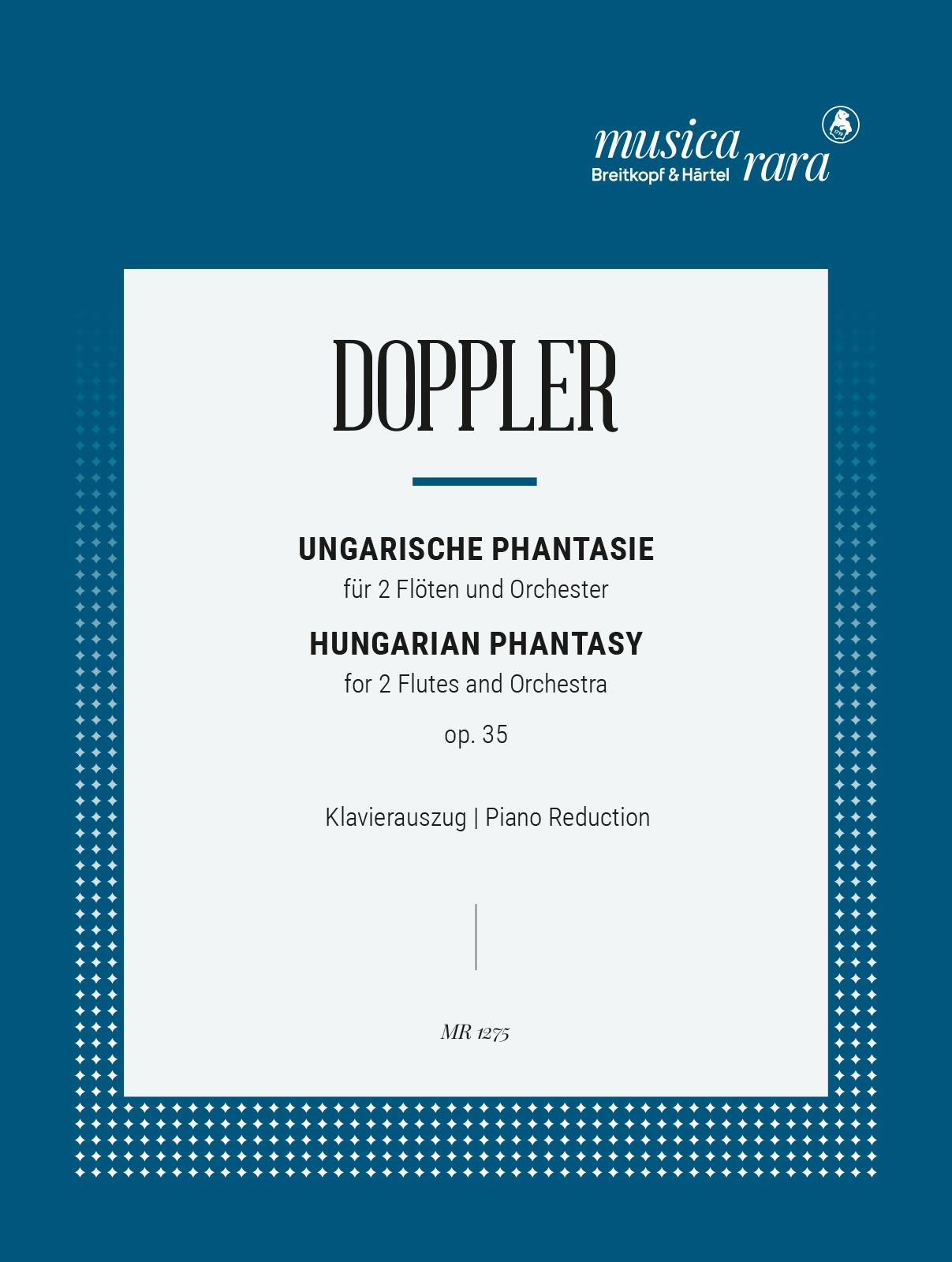 Vorderes Coverbild Ungarische Phantasie op. 35