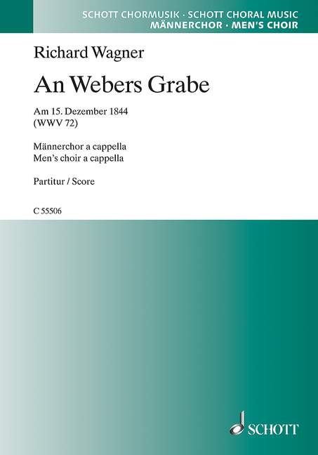 Vorderes Coverbild An Webers Grabe WWV 72 