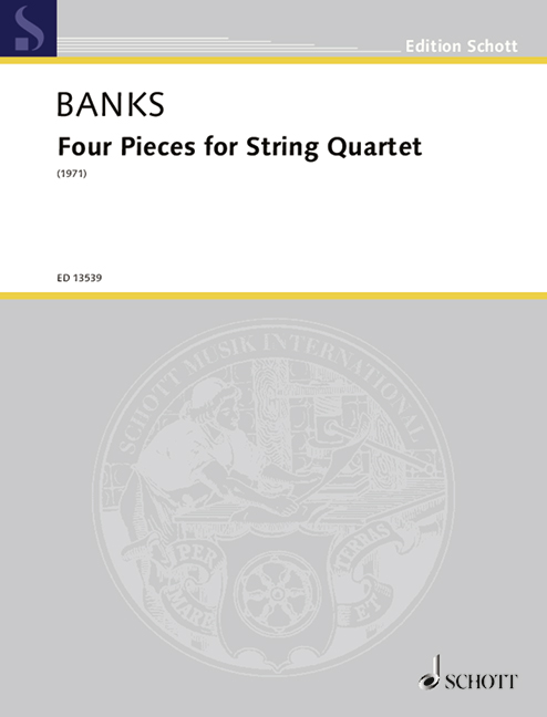 Vorderes Coverbild Four Pieces for String Quartet 