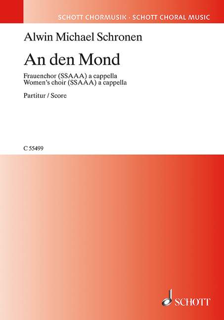 Vorderes Coverbild An den Mond 