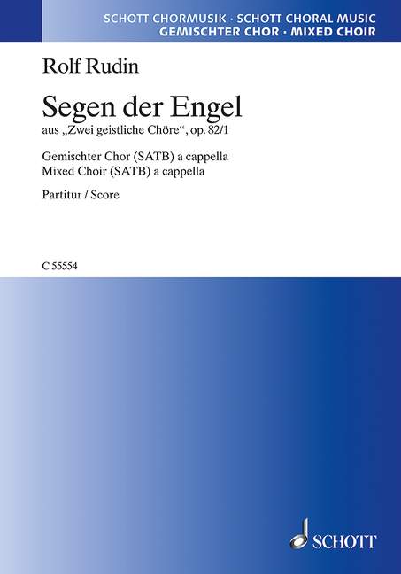 Vorderes Coverbild Segen der Engel op. 82/1 