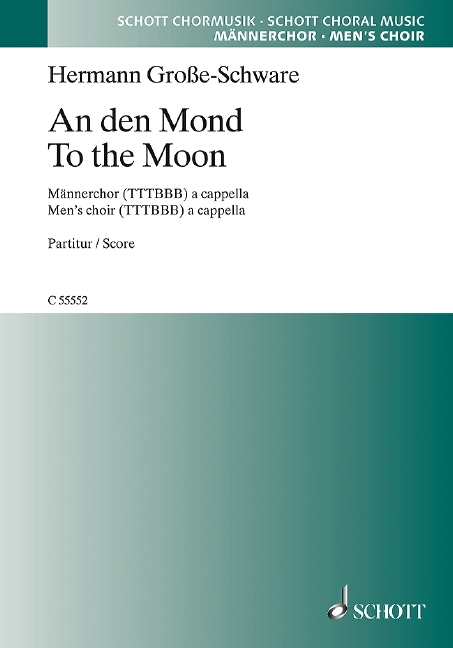 Vorderes Coverbild An den Mond 