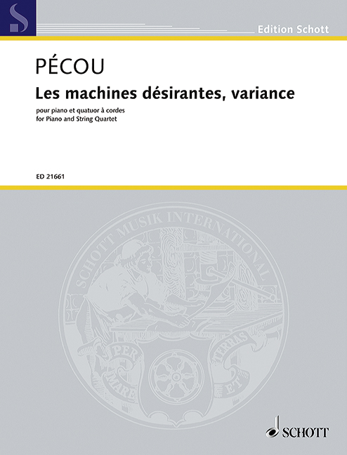 Vorderes Coverbild Les machines désirantes, variance 