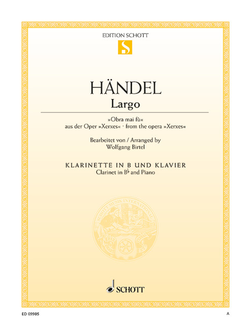 Vorderes Coverbild Largo 