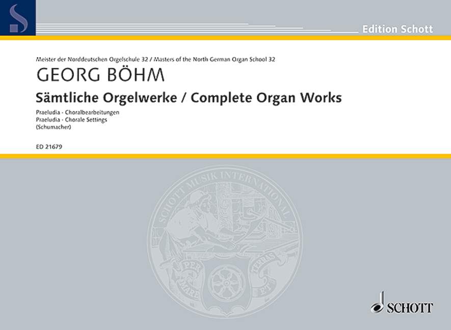 Vorderes Coverbild Sämtliche Orgelwerke Band 32
