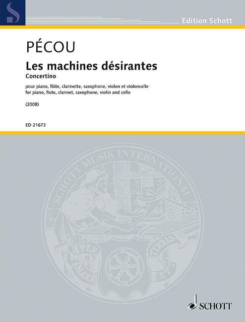 Vorderes Coverbild Les machines désirantes 