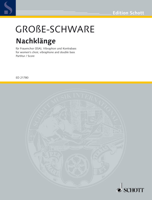 Vorderes Coverbild Nachklänge 
