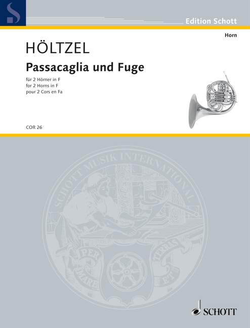 Vorderes Coverbild Passacaglia und Fuge 