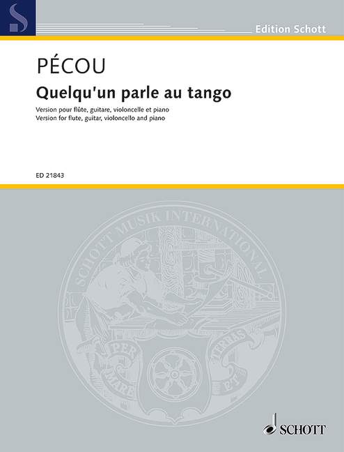 Vorderes Coverbild Quelqu'un parle au tango 
