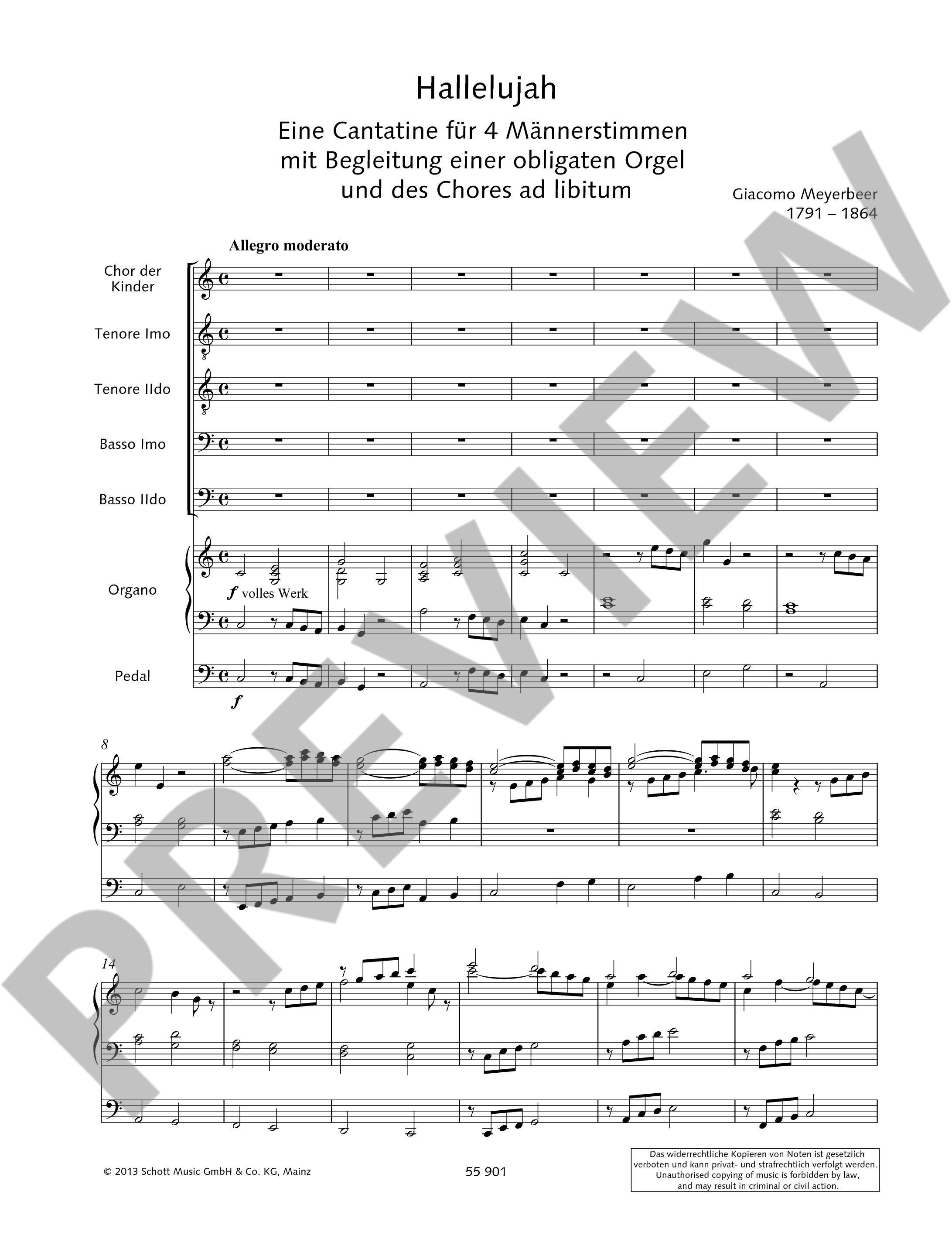 Anderes Coverbild Hallelujah op. 137 