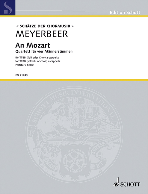 Vorderes Coverbild An Mozart 
