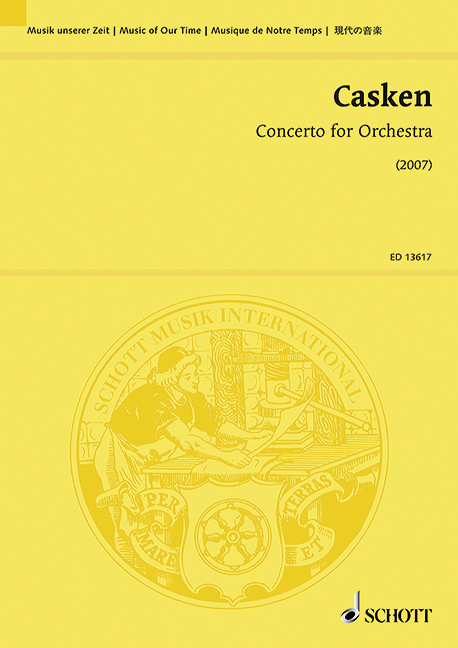 Vorderes Coverbild Concerto for Orchestra 