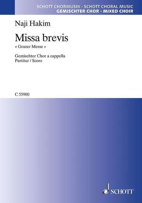 Vorderes Coverbild Missa brevis 