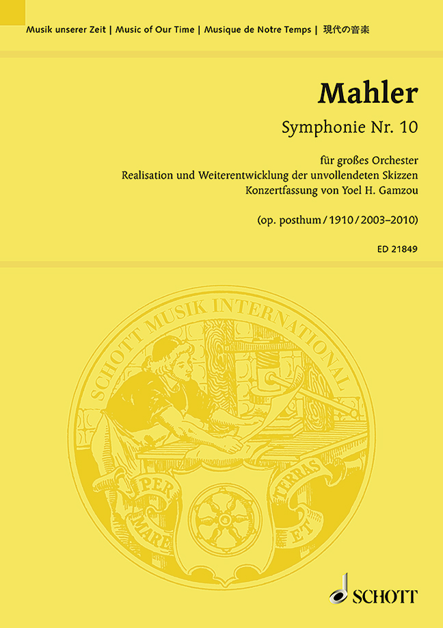 Vorderes Coverbild Symphonie Nr. 10 op. posth. 