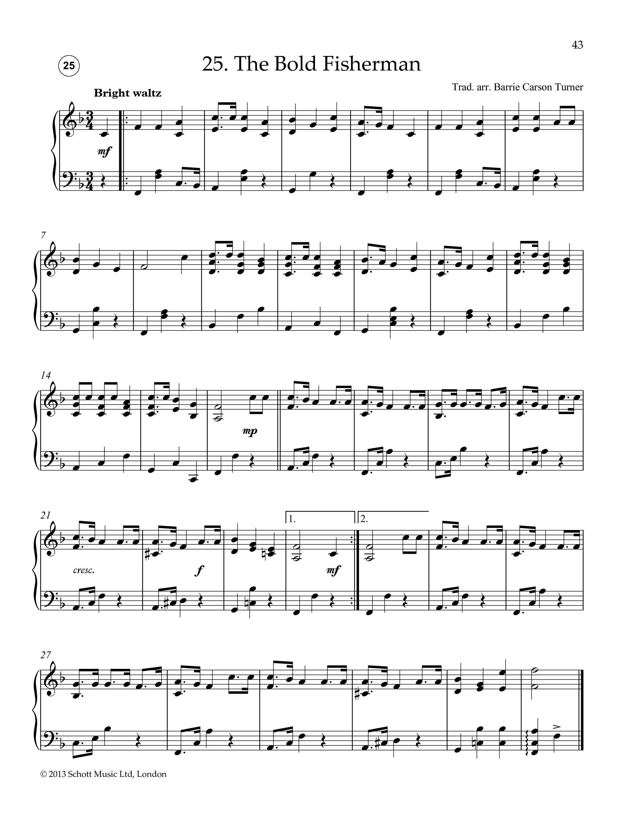 Anderes Coverbild English Folk Tunes for Piano 