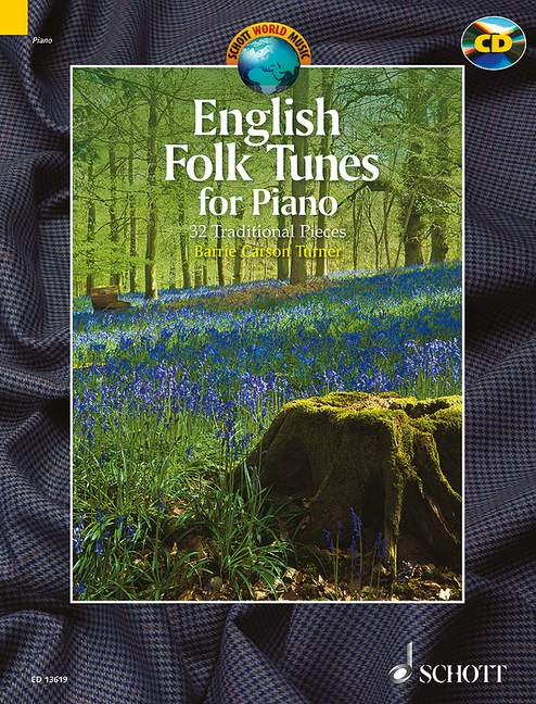 Vorderes Coverbild English Folk Tunes for Piano 