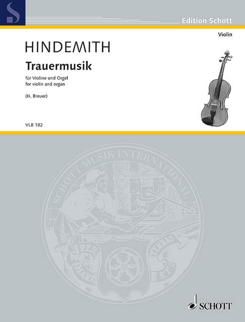 Vorderes Coverbild Trauermusik 