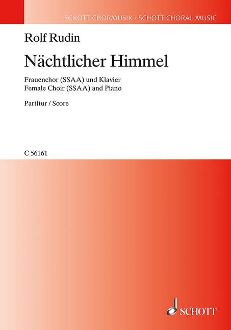 Vorderes Coverbild Nächtlicher Himmel op. 59a 
