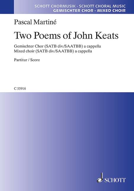 Vorderes Coverbild Two Poems of John Keats 