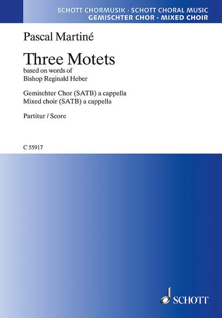 Vorderes Coverbild Three Motets 