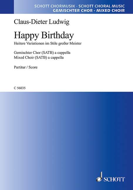 Vorderes Coverbild Happy Birthday 