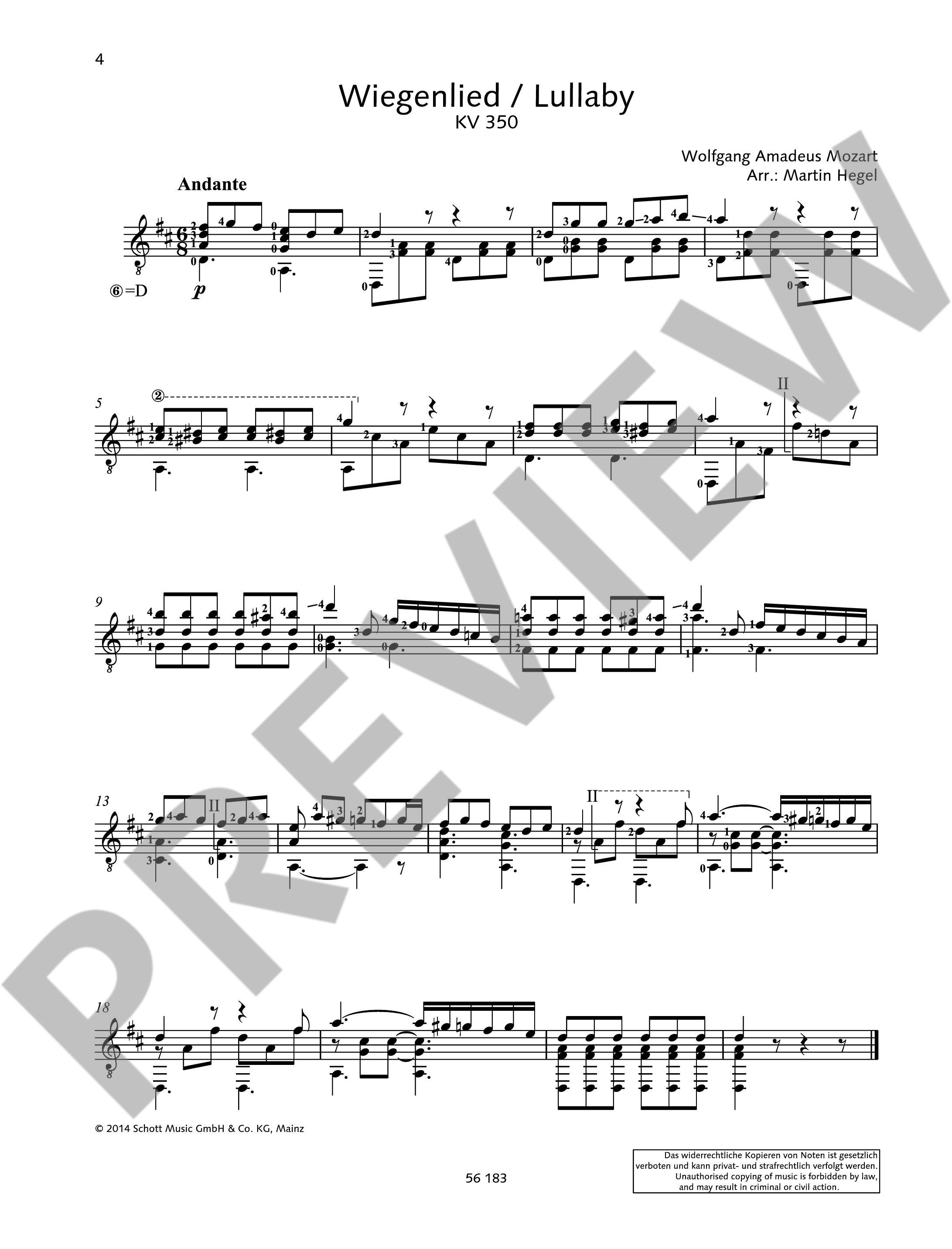 Anderes Coverbild Mozart for Guitar 
